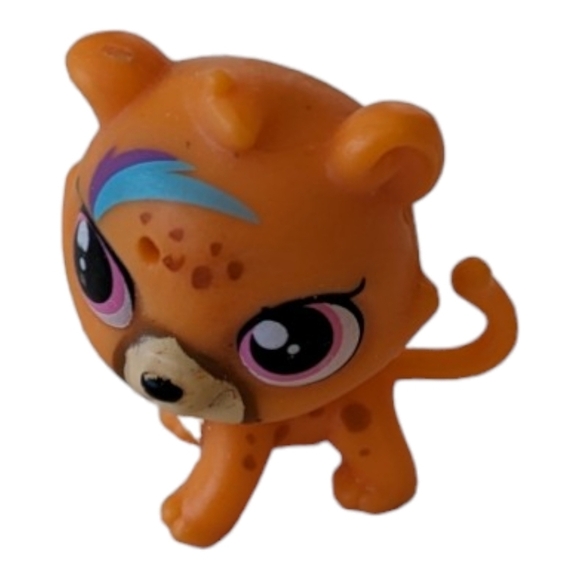 Littlest Pet Shop #4017 Anik Von Fleel Leopard Cat Mini - Picture 1 of 3